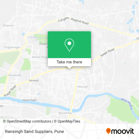Ransingh Sand Suppliers map