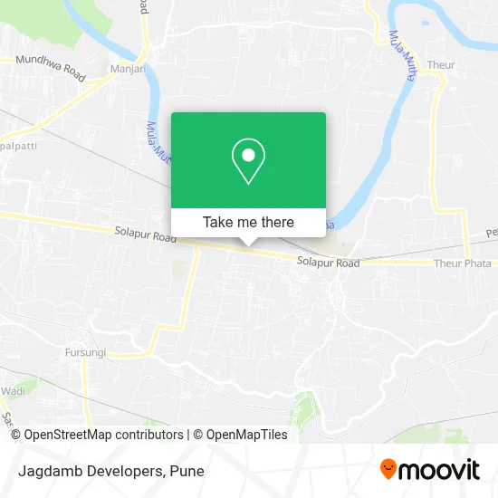 Jagdamb Developers map