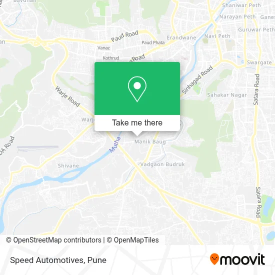 Speed Automotives map