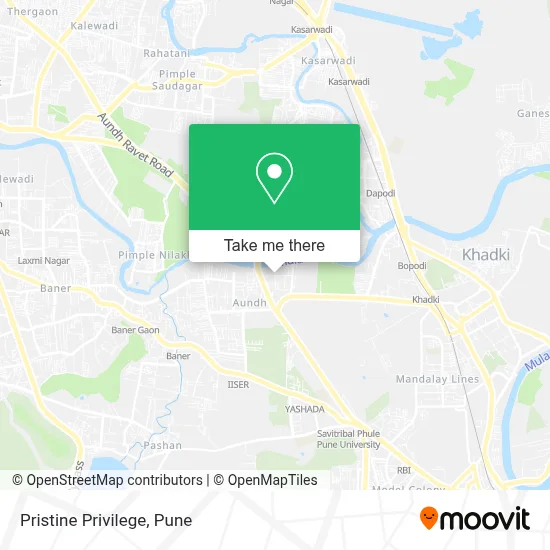 Pristine Privilege map