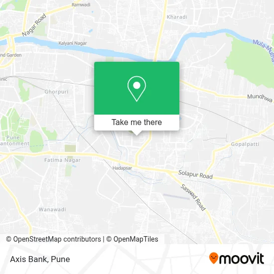 Axis Bank map