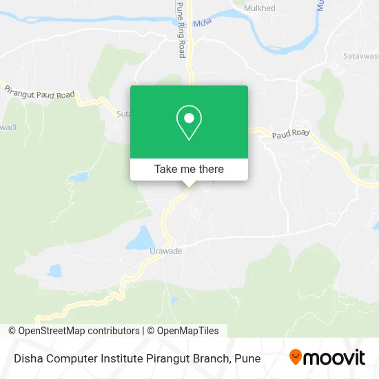 Disha Computer Institute Pirangut Branch map