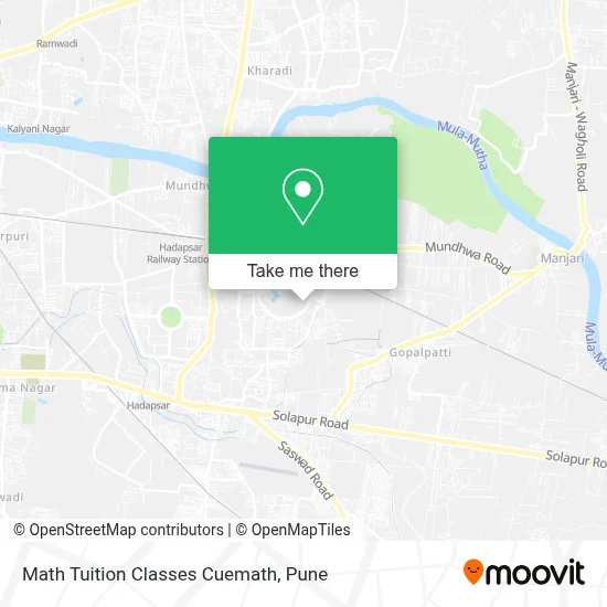 Math Tuition Classes Cuemath map