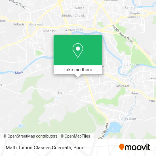 Math Tuition Classes Cuemath map