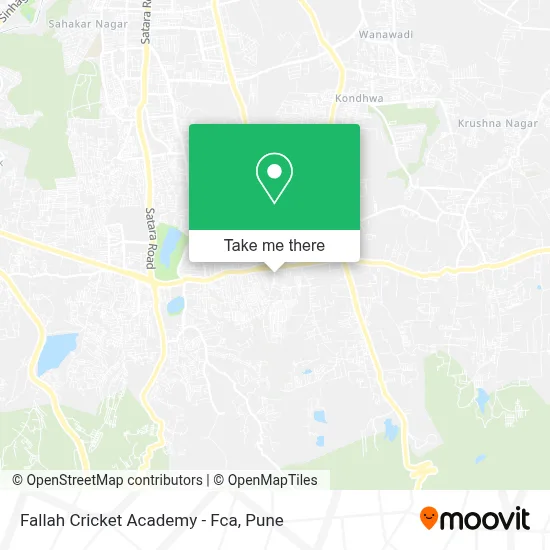 Fallah Cricket Academy - Fca map