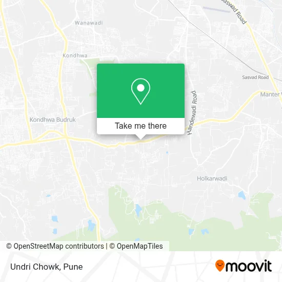 Undri Chowk map