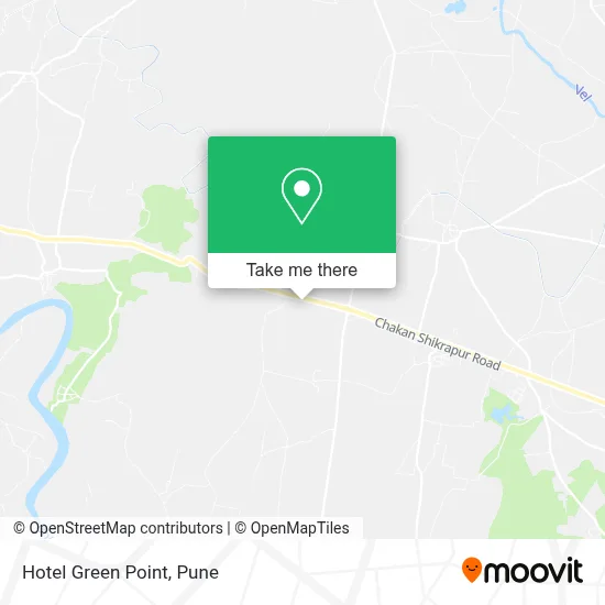 Hotel Green Point map