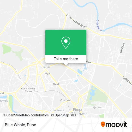 Blue Whale map