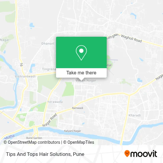 Tips And Tops Hair Solutions map
