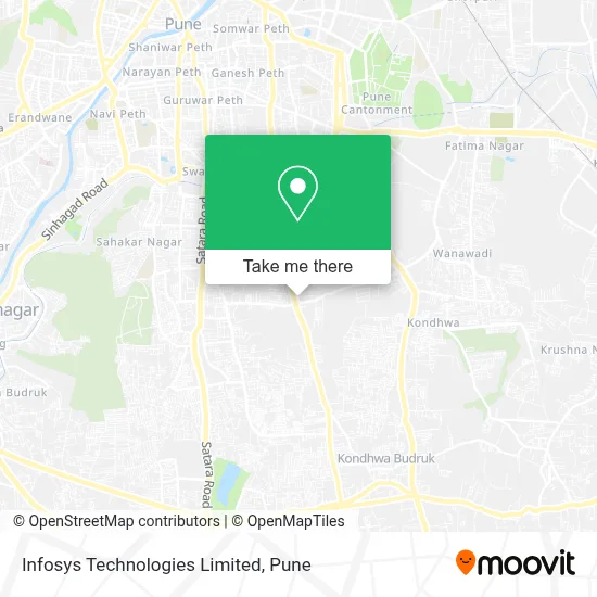 Infosys Technologies Limited map