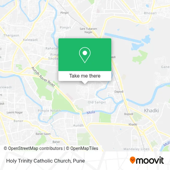 Holy Trinity Catholic Church map