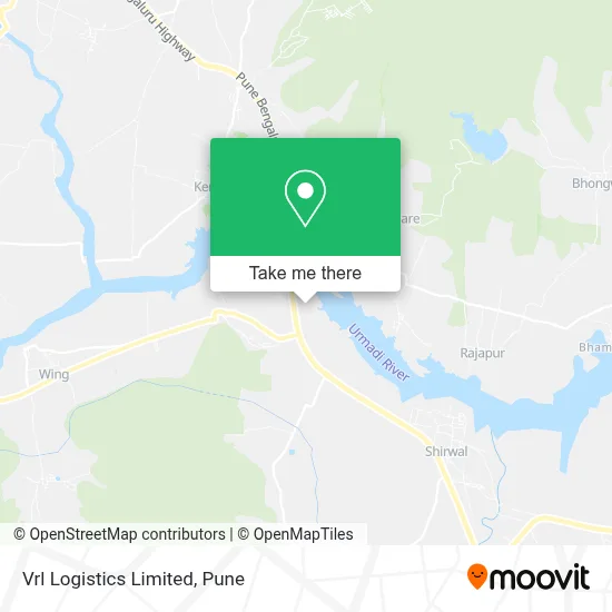 Vrl Logistics Limited map