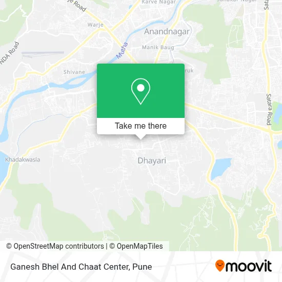 Ganesh Bhel And Chaat Center map