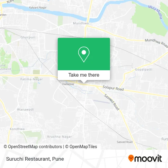 Suruchi Restaurant map