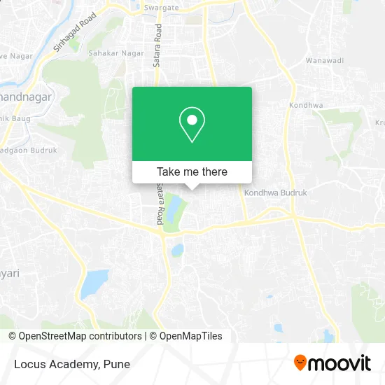 Locus Academy map