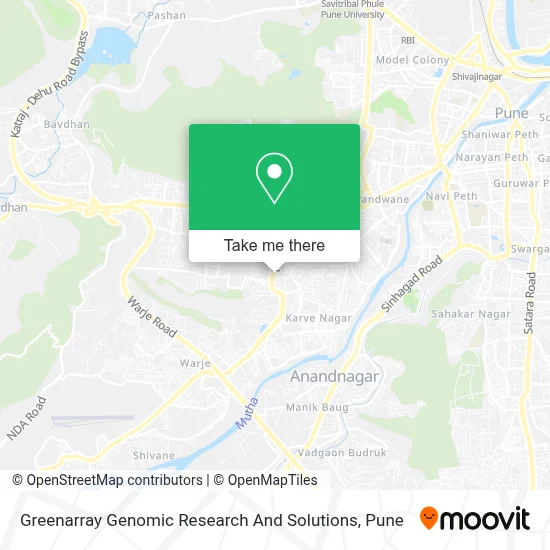 Greenarray Genomic Research And Solutions map