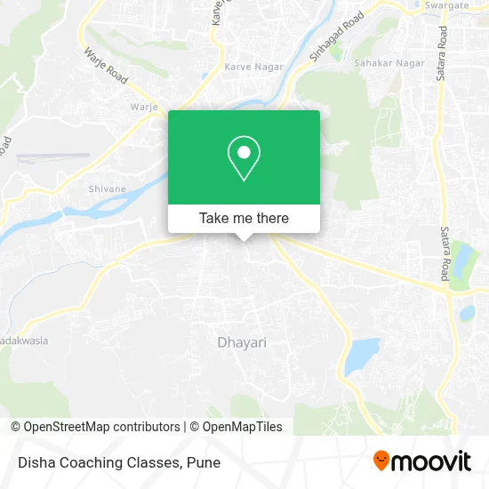 Disha Coaching Classes map
