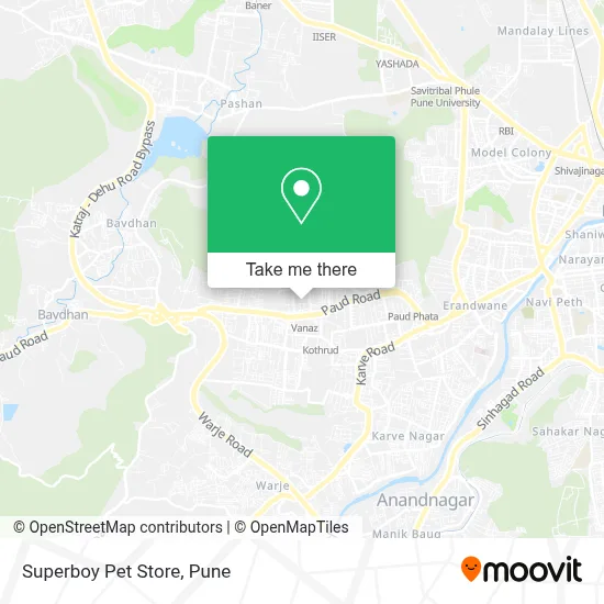 Superboy Pet Store map