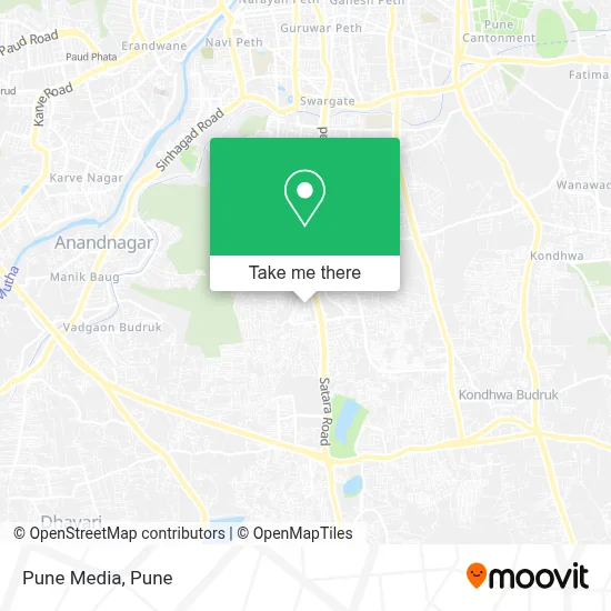 Pune Media map
