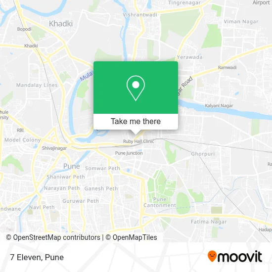 7 Eleven map