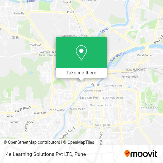 4e Learning Solutions Pvt LTD map