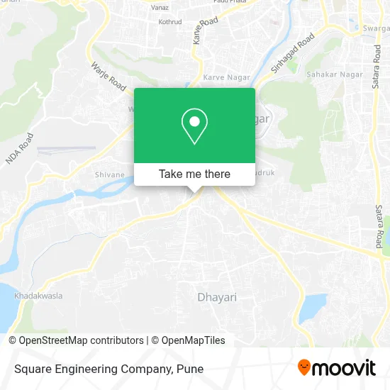 Square Engineering Company map