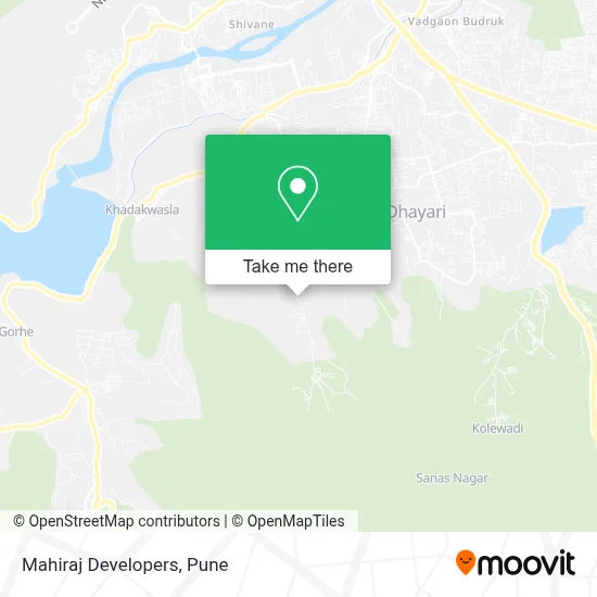 Mahiraj Developers map