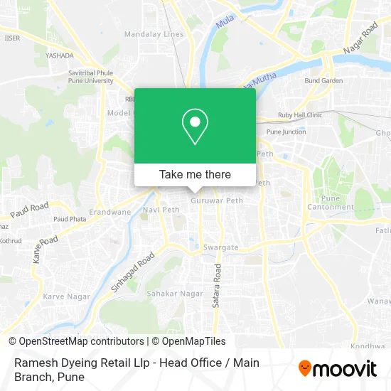 Ramesh Dyeing Retail Llp - Head Office / Main Branch map
