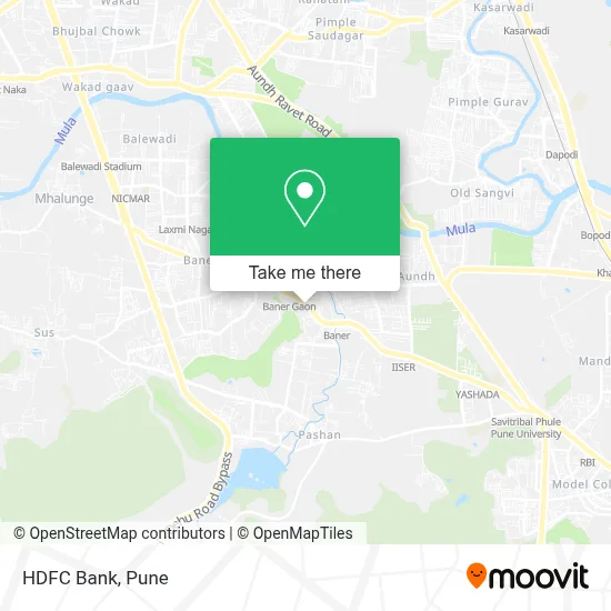 HDFC Bank map