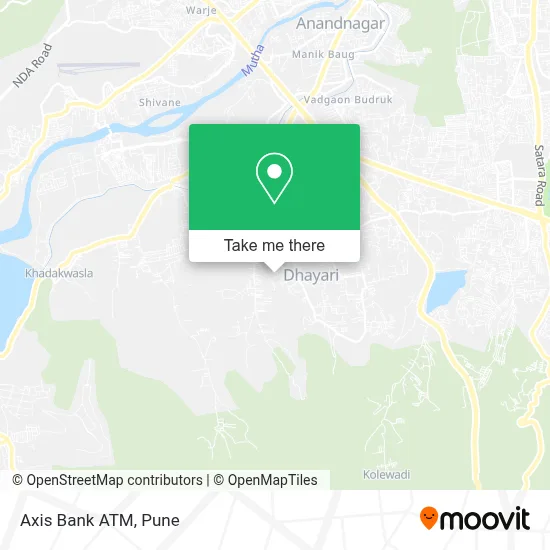 Axis Bank Atm map