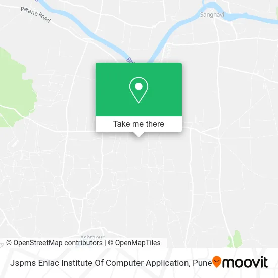 Jspms Eniac Institute Of Computer Application map