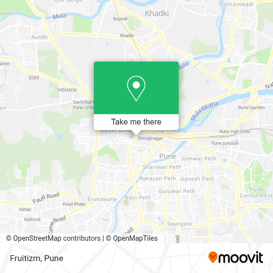 Fruitizm map