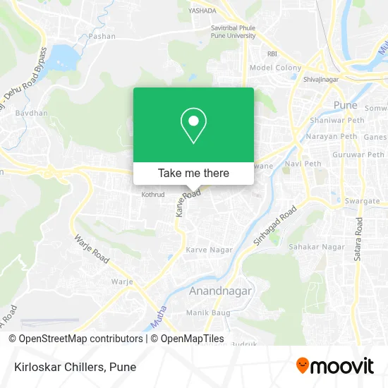 Kirloskar Chillers map
