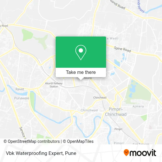 Vbk Waterproofing Expert map