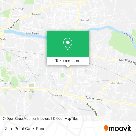 Zero Point Cafe map