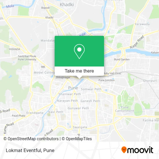 Lokmat Eventful map
