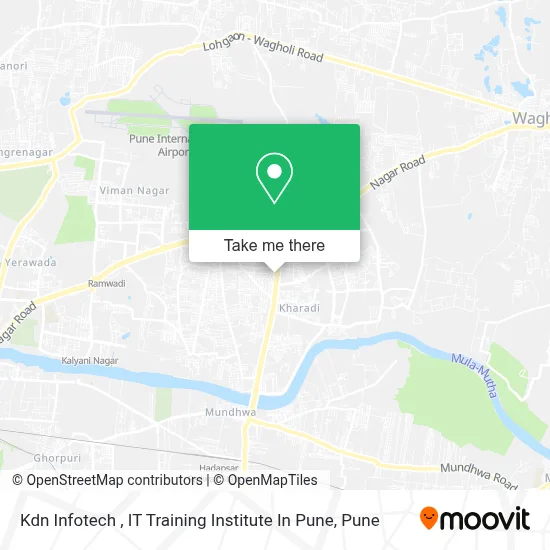 Kdn Infotech , IT Training Institute In Pune map