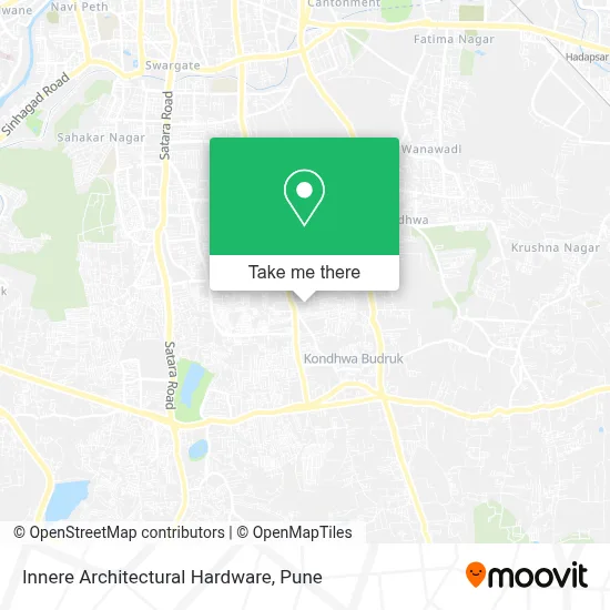 Innere Architectural Hardware map