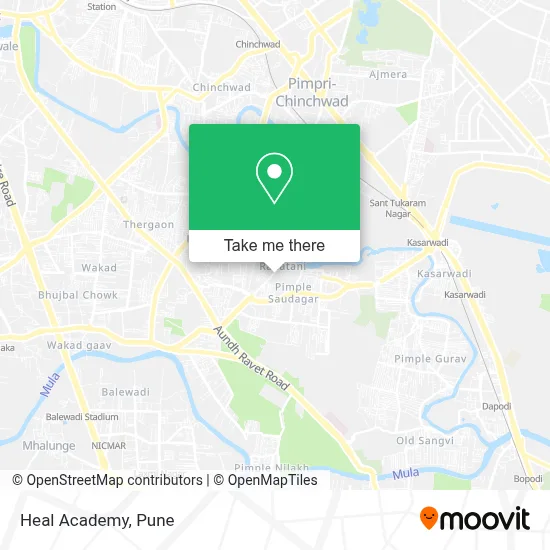 Heal Academy map