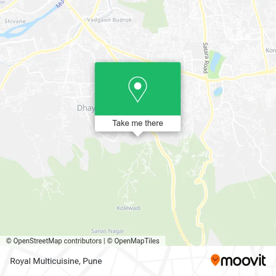 Royal Multicuisine map