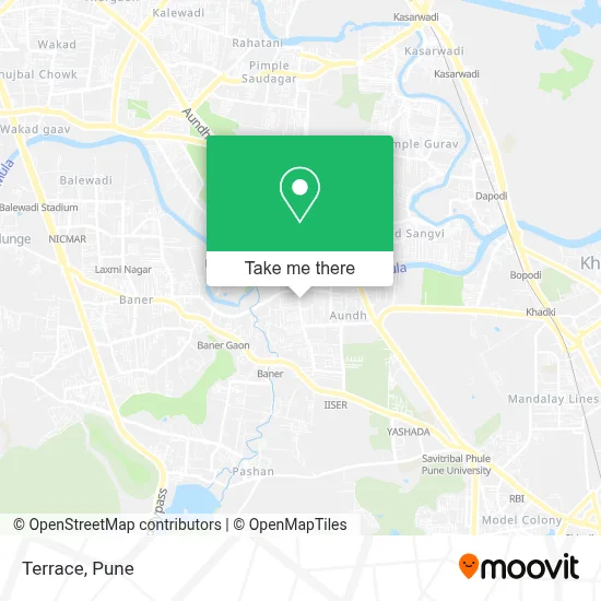 Terrace map