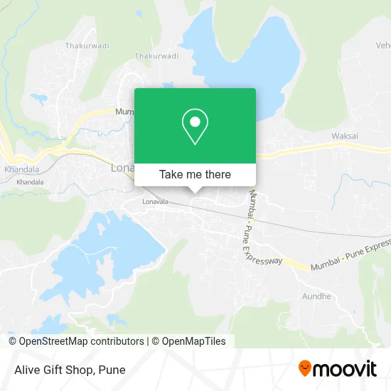 Alive Gift Shop map