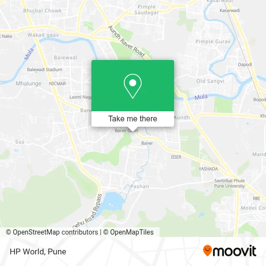 HP World map