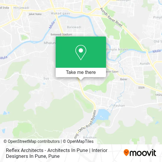 Reflex Architects - Architects In Pune | Interior Designers In Pune map