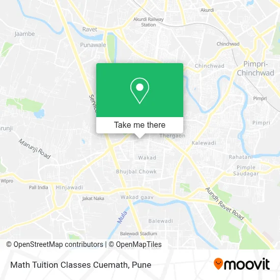 Math Tuition Classes Cuemath map