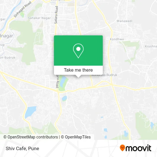 Shiv Cafe map
