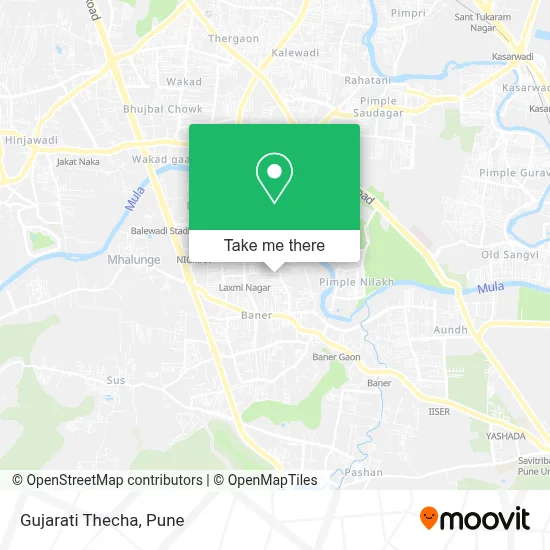 Gujarati Thecha map