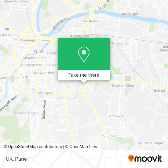 U K map