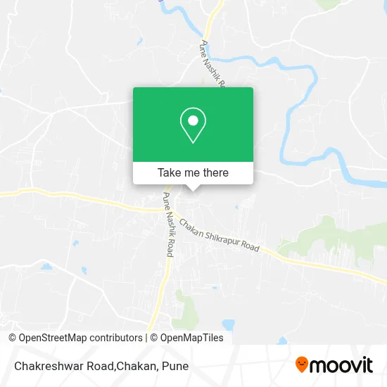 Chakreshwar Road,Chakan map