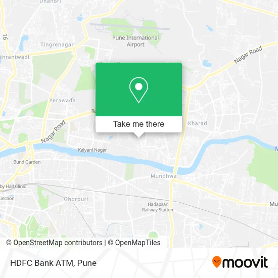 HDFC Bank Atm map